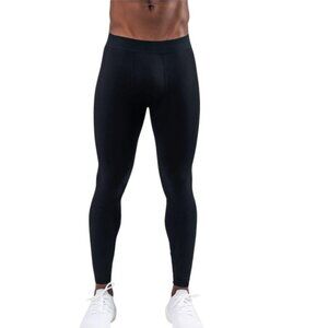 Alphalete Mens Reform Compression Leggings, Black, Fitted, Tights, Base, Size 2X